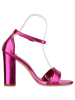VAN HILL High Heels Harper in Fuchsia Metallic