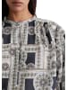 Marc O'Polo Print-Bluse relaxed in multi/muted blue