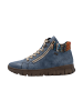 rieker Odeon High-Top-Sneaker aus Leder Blau