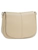 Cluty Umhängetasche echt Leder in beige