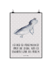 Mr. & Mrs. Panda wanddeko Axolotl Schwimmen mit Spruch in Grau Pastell