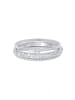 Elli Ring 925 Sterling Silber Ring Set in Silber