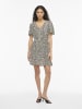 Vila Kleid VIGrace in beige schwarz - 0001