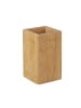 relaxdays 2 x Zahnputzbecher in Natur - (H)11,5 cm