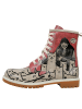 Dogo Boots Bad Cats Mad Cats in Rot