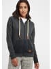 Oxmo Kapuzensweatjacke in grau