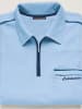 WITT WEIDEN Kurzarm-Poloshirt in hellblau