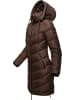 Marikoo Wintermantel Armasa in Dark Choco