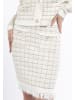 faina Damen Strickrock in Weiss