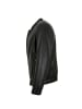 Milestone Lederjacke Lammnappa in Schwarz