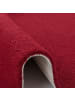 Snapstyle Luxus Hochflor Shaggy Teppich Velvet in Weinrot