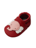 Yalion Baby Krabbelschuhe aus Leder, weiche Lauflernschuhe mit rutschfester Sohle