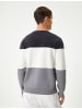 KOTON Sweater in Marineblau Gestreift