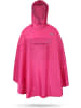 Normani Outdoor Sports Unisex Regenponcho wasserdicht Cherrapunji in Pink