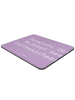 Mr. & Mrs. Panda Mouse Pad Spruch Beamter Kaffeemeister mit Spruch in Lavendeltraum