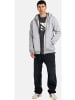 Reell Hoodie "Staple Logo Zip Hoodie" in Grau