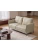 Beliani 2-Sitzer Sofa CILENS in Beige/Silber - (W) 152 x (H) 93 x (L) 83 cm