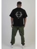 SikSilk Cargohose Slim Fit Cargos in Khaki Green