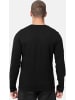 Lonsdale Longsleeve "Ayrshire" in Schwarz