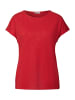 Street One Shirt mit Spitzendetail in Rot