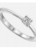 Diamant L'éternel Ring aus 585 Weißgold mit 0.15 Karat Diamant