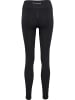 Hummel Hummel Leggings Hmlmt Yoga Damen Dehnbarem Schnelltrocknend Nahtlosen in BLACK