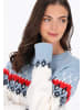 usha BLUE LABEL Women Sweater in offwhite multicolor