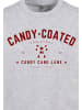 F4NT4STIC Basic Kids Tee Weihnachten Candy Coated Christmas in heathergrey