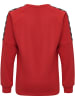 Hummel Sweatshirt Hmlauthentic Kinder in TRUE RED