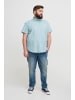 BLEND Kurzarmhemd BHBShirt Big & Tall in Blau
