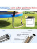COSTWAY Ø366cm Trampolin Outdoor mit Leiter 3+ Jahre in Bunt