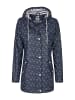 mh michael heinen Regenjacke Schirm in navy-weiss