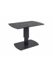 58 aufm Kessel COUCHTISCH höhenverstellbar Charine 100x48x62 HPL Anthrazit/Metal Rock