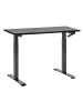 Beliani Höhenverstellbarer Schreibtisch DESTINES in Schwarz
