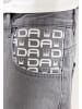 DADA Loose Jeans mit Logodruck Minimal Baggy Pants in Grau-2