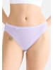 Sloggi Tai Slip Basic+ in Lila / blau / schwarz