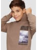 s.Oliver Sweatshirt langarm in Braun