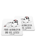 Mr. & Mrs. Panda Bierdeckel Panda Weihnachten mit Spruch in Weiß