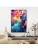 MuchoWow Leinwand bilder Abstrakte Kunst bunt (BxH)