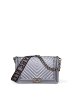 Marc Ellis Handtasche in DARK SILVER AND SILVER