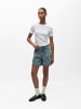 Object Shorts in Light Blue Denim