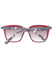 Ted Baker Frauen Sonnenbrille Quadratisch Rot