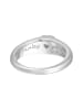 Elli Ring 925 Sterling Silber Herz in Schwarz