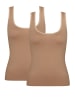 Sloggi Unterhemd / Tanktop GO in Nostalgic Brown