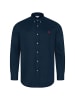 U.S. Polo Assn. U.S. POLO ASSN. Herren Leinenmix Hemd Button-Down P049 in Navy