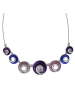 Steuer Modeschmuck Metall in violett