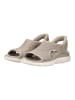 Skechers Sandalen in Grau/Weiß