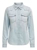 ONLY Jeanshemd in Light Blue Denim