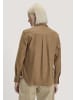 Hessnatur Hessnatur Flanell Bluse Relaxed aus Bio-Baumwolle mit TENCEL™ Lyocell in camelbraun