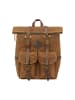 DreiMaster Vintage Men Backpack in Brown